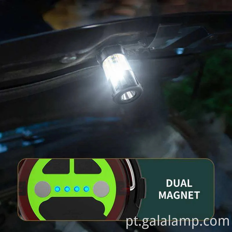 Lanterna LED recarregável ultra brilhante para aventuras ao ar livre